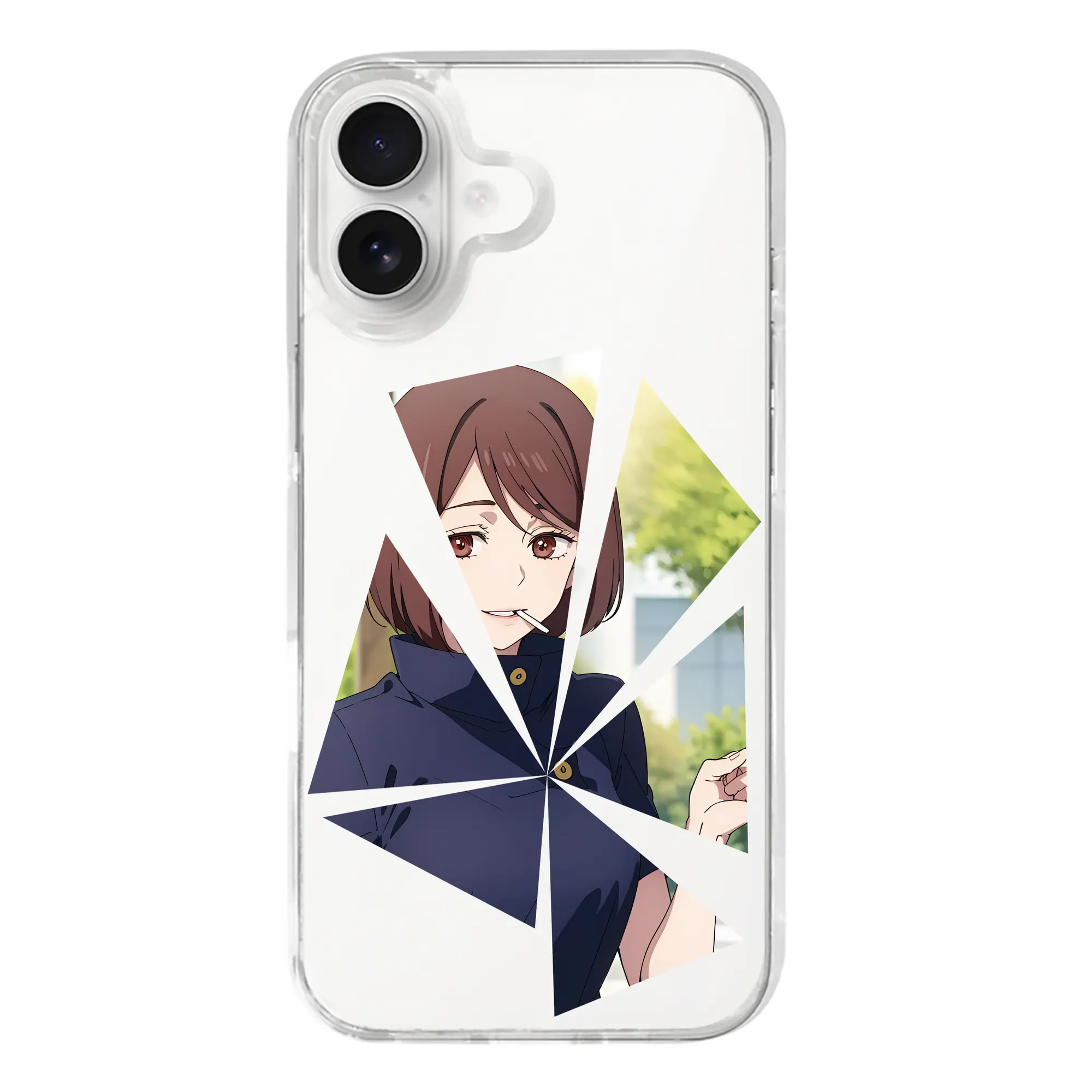 呪術廻戦 グッズ,家入 硝子 - iPhone 17シリーズ 透明スマホケース – 薄型・耐衝撃・精密フィット保護カバー